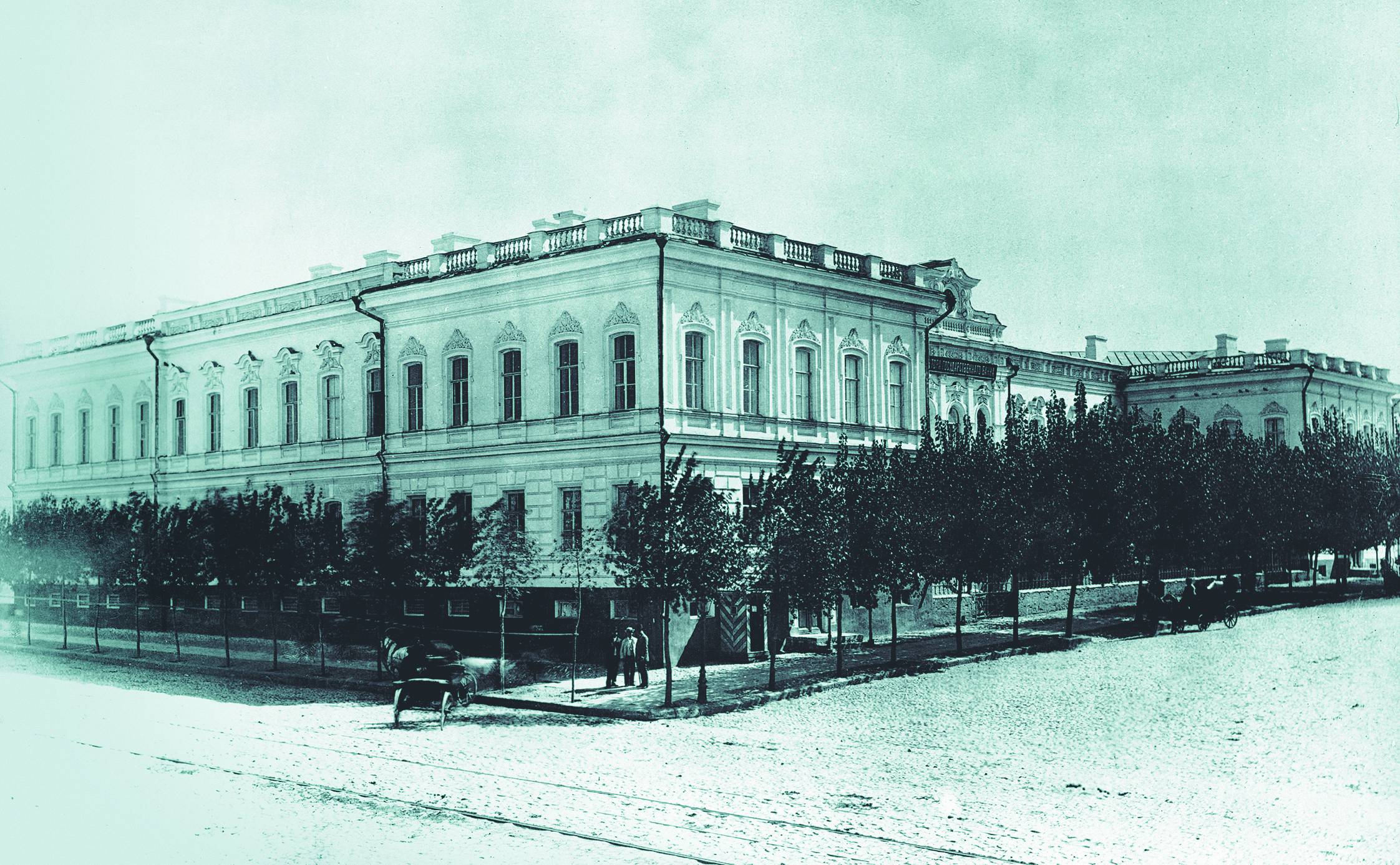 Первое собственное здание Ростовской-на-Дону конторы Госбанка, начало XX в.