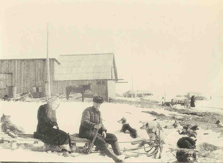 Банковская нарта. Усть-Большерецкий район, 50-е годы ХХ века