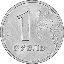 1-Ruble Reverse